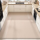 SHANYE COCINA PISO MATS PVC PVC APRESIONAL Y ACEITE La cocina de piso lavable lavable a prueba de aceite, llena de alfombra antideslizante, se puede cortar la alfombra y la alfombra sucia 15917-Qing Yuan Dai 100cm*140cm impermeable y a prueba de aceite tan pronto como limpie