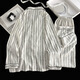 UKUHPK Pyjama Herren Frühlings- und Herbst-Cloud-Baumwoll-Langarmdünnstil 2025 Jugend Einfacher großer Sommerset 12401 [Modell Cloud Cotton] L [100-130jin [Jin entspricht 0,5 kg]]
