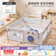
Qiaole Bear Baby Fence Children's Lock Open Door Baby Climbing Pad Game Fence Living Room Fence Children's Guardrail 180*200