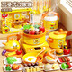 Toys de cuisine pour enfants 3-6 ans jouant des jouets de maison de cuisine joueuses filles de 3 ans pour cuisiner des jouets [paquet d'expérience] Ensemble de 19 pièces paquet de commerce électronique 618 Double Festival du printemps
