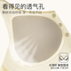 Cat Man (MiiOW) mother underwear women's front open button bra gathered with breasts, beautiful back soft support lace traceless summer thin bra QT8016 lilac L (recommended weight 47kg-56kg)