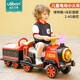 CooGHI (COOGHI) children's electric vehicle can be seated remotely controlled by men and women children toys four-wheeled car two-seater baby battery car China red single electric single drive-only front-only electric drive