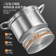 Cornbach soup pot thickened 304 stainless steel large capacity stew pot double-ear anti-scalding noodle pot 24cm induction cooker available