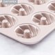Chefmade12 cyclone cake mold in jujube cake empty donut Madeline cake mold household baking mold WK9928-12 cyclone cake mold