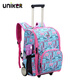 Uniker Trolley Schoolbag Kinderlast Reduktion und wasserdicht