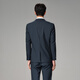 HLA Heilan Home Dress Suit Men's Slim Flat Lapel Business Banquet Suit Men's HTXAD3W015A Blue Gray 15 (suit + trousers) 4XL 185/104B Recommended 170~180Jin Jin equals 0.5 kg