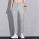 Yimengto yimen camel summer pantalones cortes de verano para hombres delgados seda delgada pantalones de alimentación pequeña delgada 2025 verano Nuevo pantalones casuales de línea recta 9905 gris oscuro + 9905 gris oscuro 9905 gris oscuro + 9900 28 28