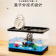 Turtle tank household landscaping filter cycle sunbathing platform climbing platform acrylic ecological mixed fish tank small turnover box sunbathing lamp