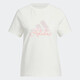 ADIDAS Adidas Women's Clothing 25 Summer New Sportswear Comfortable Breathable Running T-shirt Soft Comfortable Breathable Short Sleeve KF2677 S
