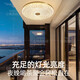 All copper outdoor ceiling light villa gate front light outdoor aisle balcony light mosquito-proof courtyard light X3893-500/square