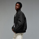 CHINISM CHChichen Basic Bomber Jacket Men's Autumn and Winter Thickened Cotton Clothes American Retro Couple Cotton Clothes Black M
