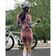 
Shengheng cycling suits for women, new cycling sportswear, quick-drying spring and summer women's long-sleeved bicycle suit, breathable top, mountain smoke embroidered powder S