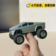 
Yunya 1-64 mini alloy off-road remote control car with headlights and rear headlights indoor desktop small toy car 8cm green cybo pickup truck 61 Children's Day gift boy