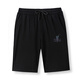 Lilang Men's informal Shorts Men's 2025 NUEVO SUMER SUMER ESTYLE VERSATILE VERSATILE Pantalones de cinco puntos de secado rápido Black 13067 M 165 (adecuado para el peso 90-120 Jin [Jin equivale a 0.5 kg])