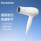 FLYCO hair dryer, household high-power negative ion hair dryer, hair care, strong wind, quick drying, light, compact, portable, professional salon hair dryer, 2000W high power, foldable FH6232