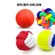 ZanChong Pet Dog Teething Training Ball 4 Pack Puppy Small Dog Toy Bite-resistant Teething Ball Pet Puppy Small Self-Happiness