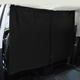 Manmang geeignet für Automobilpartition Vorhang Dongfeng Fengxing Lingzhi M5LVM3 Verdickte vordere und hintere Klimaanlage Isolation Vorhangstaubdicht klein 13882 cm