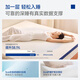 Dream Lily fast-charging thin mattress Air memory foam mattress rental home bedroom tatami soft mattress 1.8*2 meters moderately soft and hard