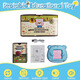 Neutral monitoring children's early childhood education machine card machine audio English word card learning machine baby enlightenment puzzle [new little dinosaur green] 112 pictures (224 content - all English