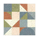 Chengdu Warehouse 600x600 Terrazzo de couleur sculptée entièrement sculptée carreaux de plancher de salon