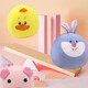 Mentojia Children's Sandbag Throwing Toy Kindergarten Pupil Cute Cartoon Animals 4 Soft Sponge Sandbag Throwing Toys