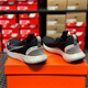 Nike (Nike) Chaussures masculines Summer Nouveau RN Free Barefoot Chaussures de course amortissants Houstable confortable Chaussures décontractées FB1276-007 Black 44.5