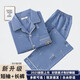 Yalu 2025 polyester cotton pajamas summer men's short-sleeved home clothing set for middle-aged and young people can wear loose large sizes on the outside ZMD6623 [short-sleeved + trousers] 2XL [140-160Jin [Jin equals 0.5 kg]]