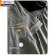 Modal Yunduo Cotton Men's Pajamas Summer 2025 Nuevo estudiante de secundaria de manga corta Color sólido Crepe Teen Home Clothing Set Yunduo Cotton 12532 2xl Altura 180, peso 150-175Jin [Jin equivale a 0.5 kg]