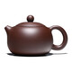 Jingzhou stone scoop purple clay teapot Yixing pure purple clay handmade teapot Kungfu tea set old purple clay Xishi teapot Purple clay Xishi teapot