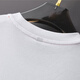 Camiseta de manga corta de la marca redonda de marca de alta gama Wirpta para hombres 2025 Summer NUEVO WAR BORROWERY HORSE MODIA VERSATILE VERSATILE MEDIA (Caja de regalo) M