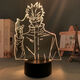 Ruizhixuan kehrt zu Wujowu 3D Night Light Figur Animation periphere Desktop-Ornamente Schlafheim, um die Geschenkideen der Schüler zu senden.