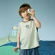 
ASK JUNIOR Antibacterial Children's T-shirt 2025 Summer Children's Hot Cover Sleeveless Vest Boys T-shirt Top