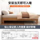Yingtang full solid wood bed without bedside double bed for rent for rent 12358 tatami size custom-made B&B ribs frame bed frame paintless bed without bedside bed + 5cm mattress entrance + 1200mm*1900mm