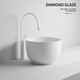 Deepening ceramic countertop basin wash basin balcony bathroom size rectangular round wash basin wash basin Deepening table upper basin SP4839+ Swan faucet cover