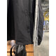 
Adidas jacket men's 2025 spring new fitness training sportswear stand collar windproof casual woven jacket top KC3892 black/white L