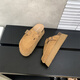 S.Sofea Birkenstock-Schuhe für Frauen im Frühjahr und im Sommer erhöhten Kork-Sohle Mules Retro-Stil 677-2 Aprikosenkamelfarbe 37