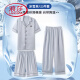 Langsha Summer Pyjamas 2025 Nouveau pantalon à manches à manches courtes en soie de soie de soie à glace à glace pour hommes