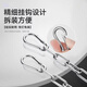 304 stainless steel dog leash, traction rope, neck collar, dog leash, large, medium and small dog iron chain collar, dog leash, anti-bite, 3mm thick, suitable for 12-40Jin, Jin is equal to 0.5kg, 3m
