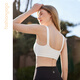 Chaleco deportivo de yoga común para mujeres cómodas desnudas desnudas suave glutinoso yoga para ropa interior entrenamiento aptitud