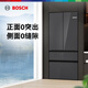 Bosch Lingqiao F8s 501L French-style multi-door refrigerator ultra-thin zero-embedded flat-embedded large-capacity dual-system frequency conversion odor-free freezer antibacterial KME50S97TI national subsidy