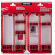 Wokech milwaukeepackout compatible perceuse personnalisée Boîte de rangement par lots de rangement de têtes de perceuse de perceuse