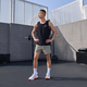 耐克（NIKE）官方男子速干训练背心夏季无袖运动柔软舒适圆领AR6070 010黑/(白) L