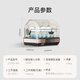 Canbo Disinfection Cabinet Household Small Desktop Tea Cup Disinfection Kitchen Tableware Tableware Baby Bottles UV Drying No Draining ZTD30-BX