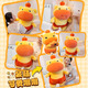 Qingyi Willow Capybara Lulu Puppe Capybara Plüsch Anhänger Puppe Emoticon Pack Girl Geburtstag Geschenke Freundin Valentinstag Geschenk Capybara Lulu Puppe [Hosen abnehmbar] 35cm [neue Version von European Mink-gefülltes Full]