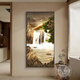 Huilide's Liushuicai's entrance hall decorative painting with lights for living room landscape paintings hanging paintings corridors and corridors murals simple and modern Liushuicai's A model 60*120 LED light painting (intelligent direct insertion + remote control) 3524