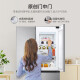 Puerta de LG Middle Door Middle Frequency Converter Double-Aproling Puerta 655L Refrigerador Clasificación del hogar Almacenamiento Fresh S651S38 Fuera del mismo modelo Titanium Air Silver