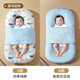 Moore Rabbit Crib Mid-Bett Neugeborene 0-3 Jahre alte Anti-Schock-Sprungbett schlafende mobile tragbare Baby-Schlafartefaktmobilisierung zweiseitig vier Jahreszeiten