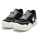 361 Mesh atmungsaktiven Mädchen lässige Turnschuhe, dicke Hochhaus-Daddy-Schuhe, Frühlings- und Sommer-Leichte Frauenschuhe [Frühling] Obsidian Schwarz/Federweiß 6630 36