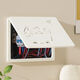 Strong current box cover, household weak current decoration, multimedia simple network cable hanging picture, electric meter box with decorative painting, whiteboard style - PVC waterproof material, outer frame 35X25cm, can cover 30*20CM
