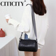 
CITICITY light luxury brand bag women's bag high-end crossbody bag 2025 new trendy one-shoulder commuting mother bag birthday gift extreme night black